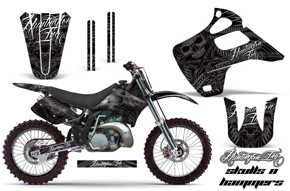 Kawasaki KX125 KX250 92-93 Graphics Kit SNH S NPs